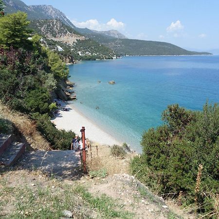 Studio In Villa In Kalloni Direkt Am Meer Zewnętrze zdjęcie